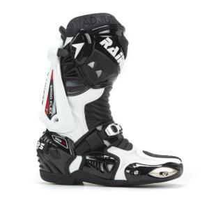 Botas moto 999 racing Rainers blanco-negro