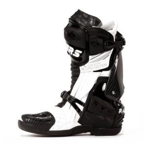 Botas moto Racing Rainers 999GP en Carbono blanco Â· 2
