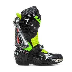 Botas moto Racing Rainers 999GP en Carbono Fluor