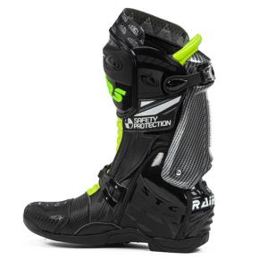 Botas moto Racing Rainers 999GP en Carbono Fluor Â· 2