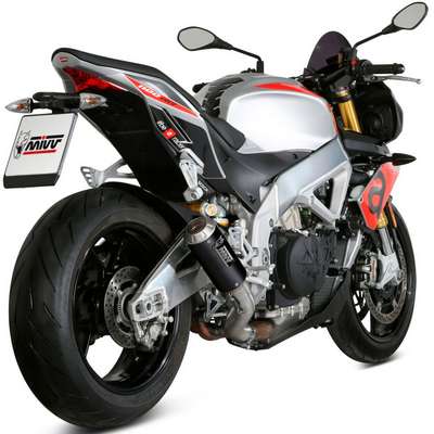 escape mivv mk3 carbono aprilia tuono v4 1100 18-20