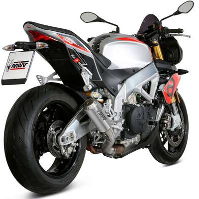 escape mivv mk3 acero aprilia tuono v4 1100 18-20