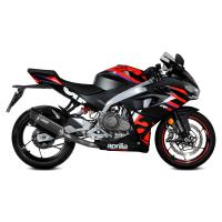 Escape completo Mivv SR-1 acero negro APRILIA RS 457 24+ Â· 2