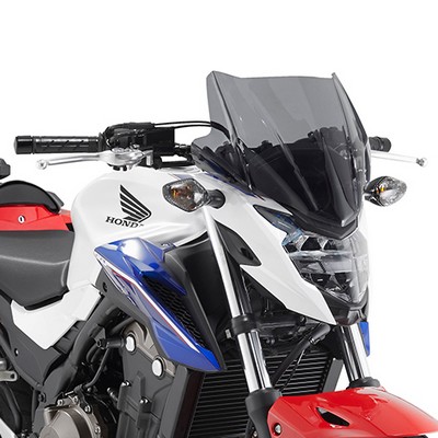 Parabrisas Ahumada marca Givi para Honda CB500F 16-18