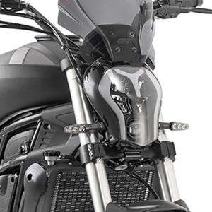 Soportes Givi para montaje de cúpula 1173S en Yamaha MT09 21-