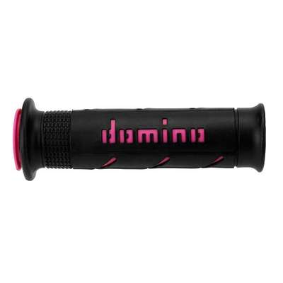 puños moto domino xm2 super blandos negro-fucsia