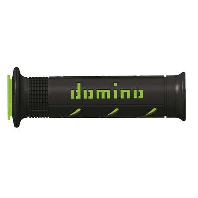 puños moto domino xm2 super blandos negro-verde