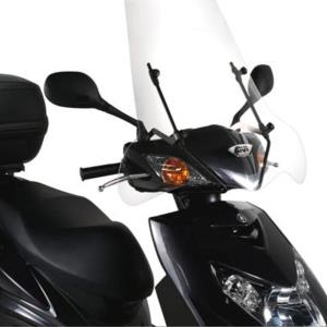 Soporte parabrisas Givi 128A-102A moto Yamaha Cygnus x 125 07-12, MBK Flame X 125 07-12