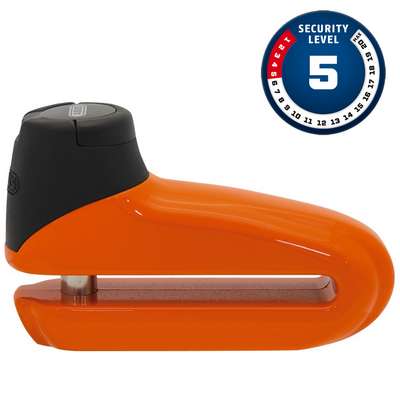 Candado disco naranja 10mm Abus