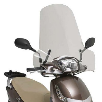 Soporte parabrisas Givi 8100A moto Peugeot TWEET 50-125-150-200 10- Â· 2
