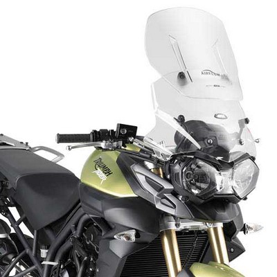 Parabrisas Airflow transparente Givi moto Triumph Tiger 800-800XC-800XR 11-17