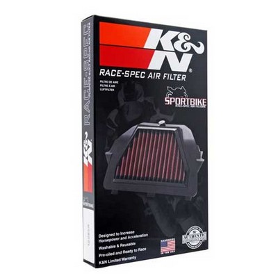Filtro de aire K&N, Reutilizable. Para Aprilia Tuono V4 1000 Â· 2