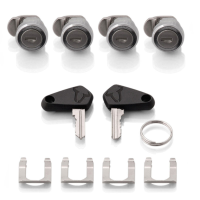 Juego de cuatro bombines y llaves  maletas TRAX ADV