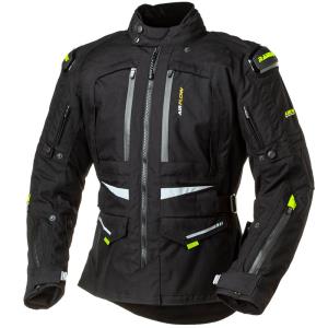 Chaqueta de moto Rainers Arrow invierno Fluor-negro