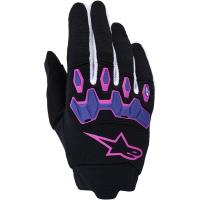Guantes Full Bore V2 Alpinestars Negro / Purpura