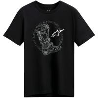 Camiseta Alpinestars Tech Boot Negro