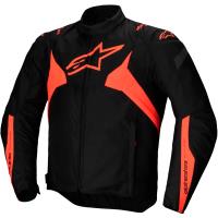 Chaqueta Alpinestars T-Jaws V4 Negro / Rojo Fluor
