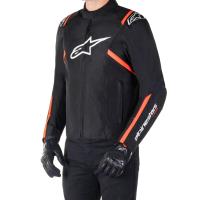 Chaqueta Alpinestars T-SPS V2 Negro / Blanco / Rojo Fluor Â· 3