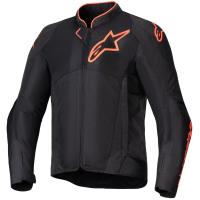 Chaqueta Alpinestars Viper Air V4 Negro / Rojo Fluo