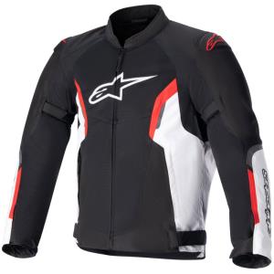 Chaqueta Alpinestars AST AIR V2 blanco-negro-rojo