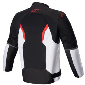 Chaqueta Alpinestars AST AIR V2 blanco-negro-rojo Â· 2
