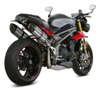 escape doble suono triumph speedtriple1050 16-17