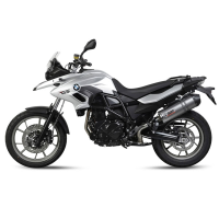 escape mivv sport slip-on oval titanio bmw f700gs 2012-2017