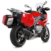 Escape Mivv suono negro posición standar BMW S1000XR 15-19