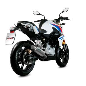 Escape Mivv GP PRO TITANIO BMW G310R 18-