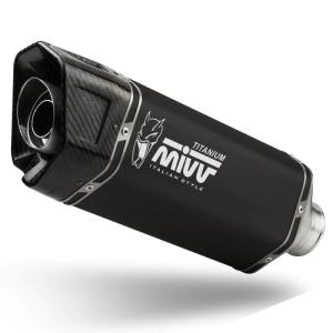 Escape Mivv SR-1 Titanio Negro BMW R1300GS 2024+ Â· 2