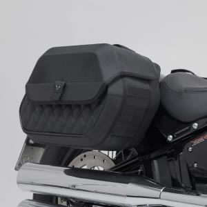 Juego bolsas y soportes Legend LH1 Harley Davidson Softail