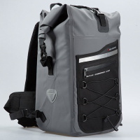 Mochila moto impermeable SwMotech 30lt Gris