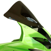 Cupula Bullster doble curvatura 37cm Kawasaki 600 ZX6R 09-14 y ZX10R 09-14