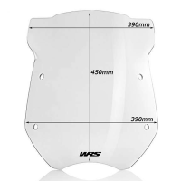 Parabrisas Alto WRS 18"BMW R1200R 2007-2013 Â· 4
