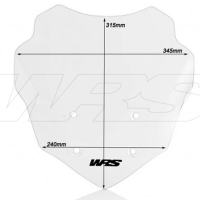 Parabrisas WRS BMW G 310 GS (3,5mm) Touring Â· 4