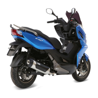 escape completo kymco k-xct300 12-16