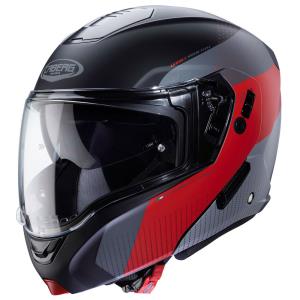 Casco Caberg Horus Scout negro-rojo Talla M