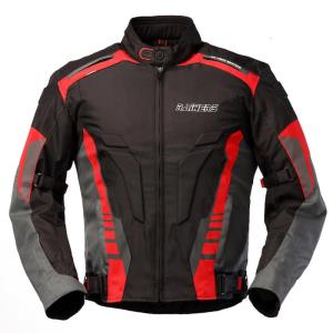 Chaqueta de moto California de invierno Rainers rojo