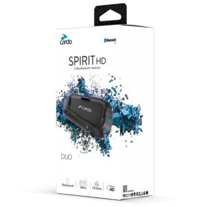 Intercomunicador moto Cardo Spirit HD PACK2