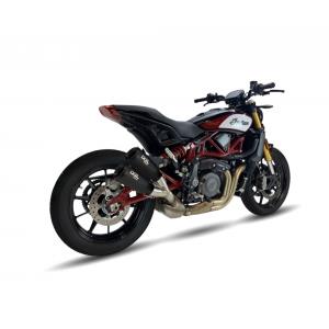 Escape Ixil Negro 2RB Indian FTR 1200-S 18-21 Â· 2