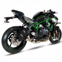 Escape acero negro Ixil 2RB Kawasaki Z H2 SE 20+ Â· 2