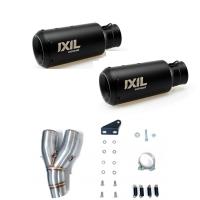 Escape acero negro Ixil 2RB Kawasaki Z H2 SE 20+ Â· 3