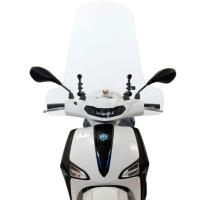 Parabrisas alto Piaggio Liberty 125 2025+ 68cm Transparente