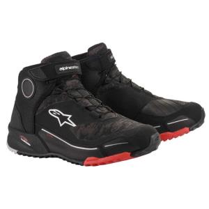 Zapatillas Moto CR-X DRYSTAR Negra-Roja