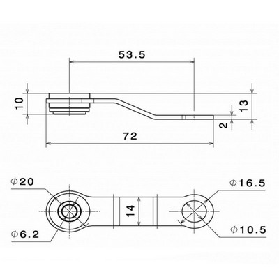 Soporte deposito fluidos Rizoma CT454B Â· 2