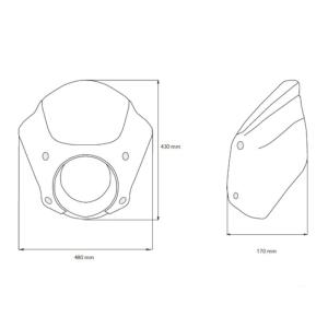 Semicarenado Snake Eye Harley Sportster Â· 3