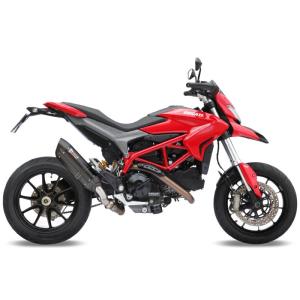Escape Mivv SUONO Negro con tapa carbono DUCATI Hypermotard 821 / Hyperstrada 821 2013-2015 Â· 3