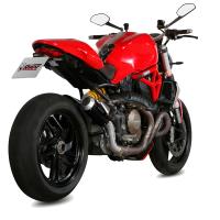 Escape Mivv M3 Ducati Monster 1200 2014-2016 acero inoxidable negro