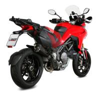 Escape Mivv Ducati Multistrada 1200 15-/ 1260 2018- Delta Race negro No homologado