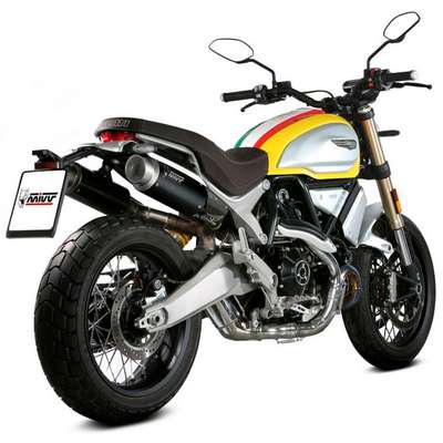 escape mivv gppro negro ducati scrambler 1100 18-20